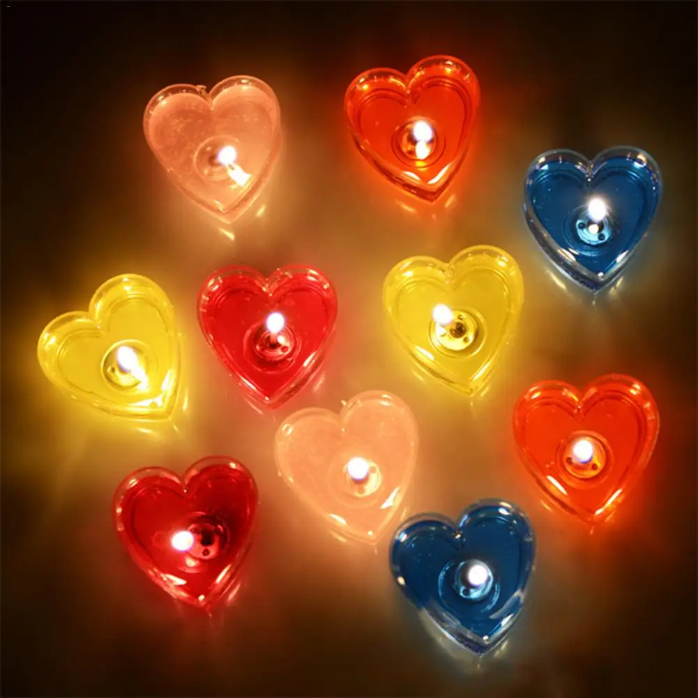 10 PCS Heart-Shaped Jelly Candles Wedding Valentine's Day Romantic Smokeless Eco-friendly Candles Decoration Ornament
10 PCS Heart-Shaped Jelly Candles Wedding Valentine's Day Romantic Smokeless Eco-friendly Candles Decoration Ornament