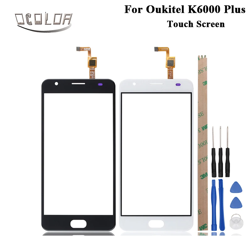 Ocolor для Oukitel K6000 плюс Сенсорный экран 5 "объектив Сенсор touch Панель с