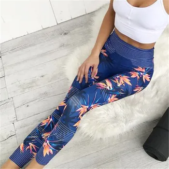 Women High Waist Yo-Ga Fitness Pencil Pants Leggings Ladies High Street Floral Stretch Trousers Women Clothing Pant
Women High Waist Yo-Ga Fitness Pencil Pants Leggings Ladies High Street Floral Stretch Trousers Women Clothing Pant