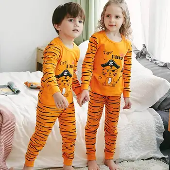 2019 Children Pajamas Sets Autumn Winter Cotton Boys Girls Cartoon Sleepwear Suit Baby Long Sleeves Warm Underwear
2019 Children Pajamas Sets Autumn Winter Cotton Boys Girls Cartoon Sleepwear Suit Baby Long Sleeves Warm Underwear