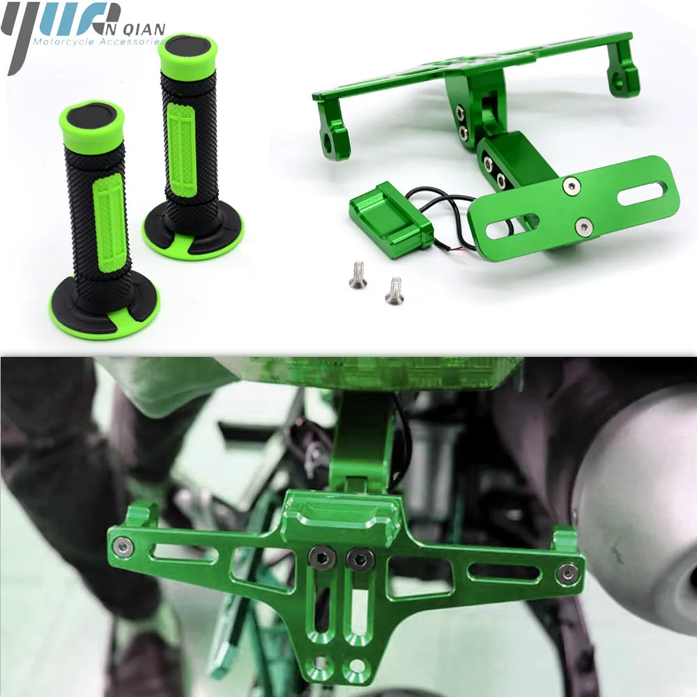 Motorcycle CNC With LED light License Number Plate Frame Holder Bracket 7/8'' Hand Grips For KAWASAKI Ninja ZX ZRX ZZR ER6 636
Motorcycle CNC With LED light License Number Plate Frame Holder Bracket 7/8'' Hand Grips For KAWASAKI Ninja ZX ZRX ZZR ER6 636