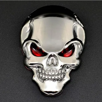 High quality Skull Bone Car Motorcycle Auto Chrome Silver 3D Metal Emblem Badge Decal Sticker
High quality Skull Bone Car Motorcycle Auto Chrome Silver 3D Metal Emblem Badge Decal Sticker