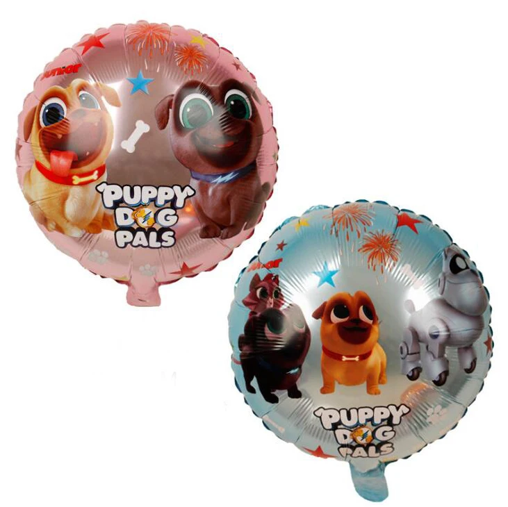 5 Pcs Dogs Pal 18 Foil Bone Party Balloons for Kids Party Supplies Decor