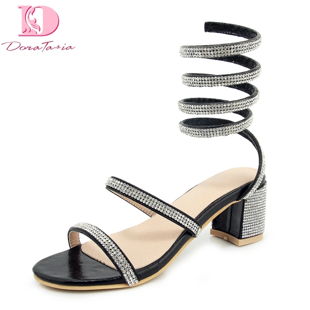 plus Size 31-44 Brand INS Crystals Fashion Shoes Woman Sandals Thick Heels Summer Shoes Woman Gladiator Sandals
plus Size 31-44 Brand INS Crystals Fashion Shoes Woman Sandals Thick Heels Summer Shoes Woman Gladiator Sandals