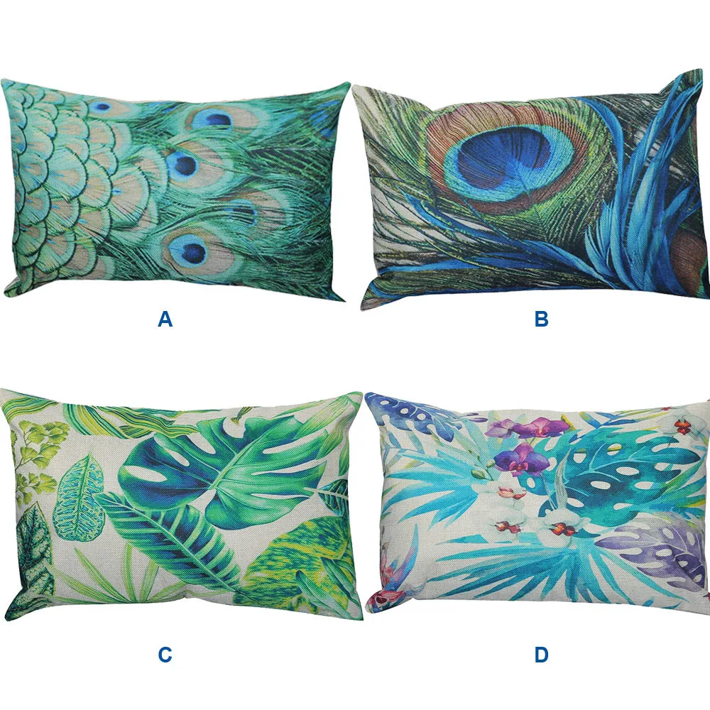easter pillow case Cotton Linen Throw Pillowcase Decorative For Sofa Retro Peacock feather pillow cover 30x50cm funda cojines
easter pillow case Cotton Linen Throw Pillowcase Decorative For Sofa Retro Peacock feather pillow cover 30x50cm funda cojines