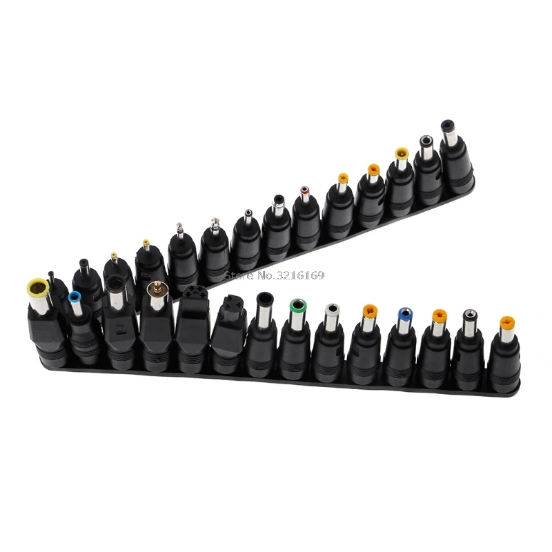 For 28Pcs/Set Universal DC Power 5.5x2.1mm Jack to 28 Plug Power Adapter For Notebook Promotion
For 28Pcs/Set Universal DC Power 5.5x2.1mm Jack to 28 Plug Power Adapter For Notebook Promotion
