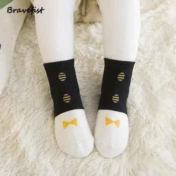 Baby Cotton Socks Bowknot Print Newborn Socks For Girls Boys Spring Autumn Soft Toddler Socks For 1-2 Year Black/Yellow Non-Slip
Baby Cotton Socks Bowknot Print Newborn Socks For Girls Boys Spring Autumn Soft Toddler Socks For 1-2 Year Black/Yellow Non-Slip