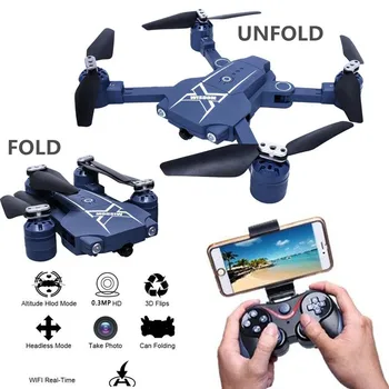 HC629 Foldable Mini Drone Rc Quadcopter Portable Carrying Bulit-in HD Wifi FPV Camera Vs XW809 8807
HC629 Foldable Mini Drone Rc Quadcopter Portable Carrying Bulit-in HD Wifi FPV Camera Vs XW809 8807
