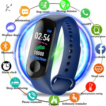 2019 Smart Watch Waterproof Fitness Bracelet Blood Pressure Heart Rate Monitor band Bluetooth Push for Xiao mi IOS Android Phone
2019 Smart Watch Waterproof Fitness Bracelet Blood Pressure Heart Rate Monitor band Bluetooth Push for Xiao mi IOS Android Phone