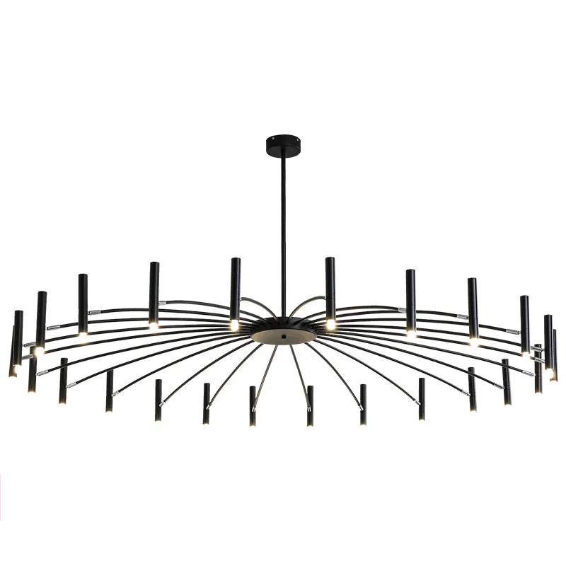 Nordic Post modern Designer Creative Dinging room Chandelier Black white Iron art Living room Bedroom LED G9 bulb Pendant lamps
Nordic Post modern Designer Creative Dinging room Chandelier Black white Iron art Living room Bedroom LED G9 bulb Pendant lamps