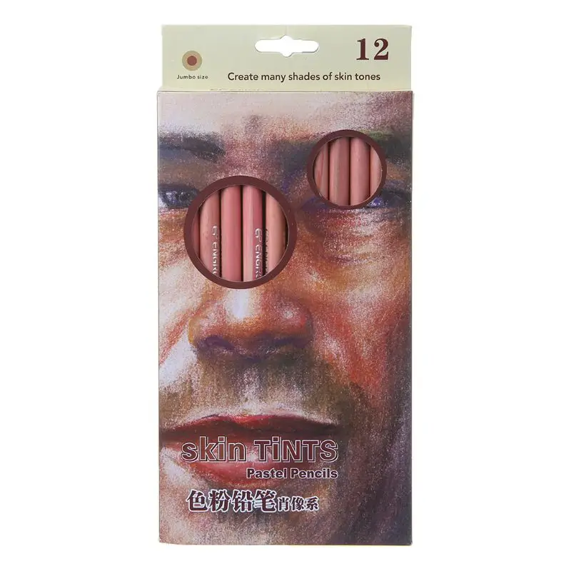 12Pcs/Set Soft Pastel Artist Pencils Crayon Charcoal For Sketching Wooden Drawing Supplies
12Pcs/Set Soft Pastel Artist Pencils Crayon Charcoal For Sketching Wooden Drawing Supplies