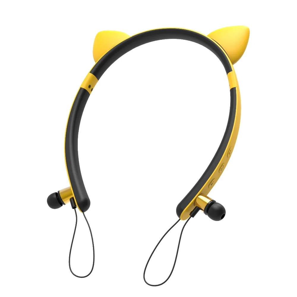 Cute cat ear Bluetooth/Wireless Headphones/headsets Magnetic adsorption wireless earphones with microphone Ear detachable design
Cute cat ear Bluetooth/Wireless Headphones/headsets Magnetic adsorption wireless earphones with microphone Ear detachable design