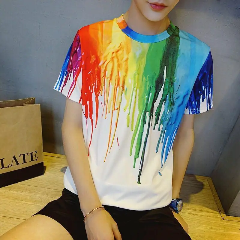 Tennis T-Shirts Men 3D Printed Splashed Paint Round Neck Quick Dry Funny Boy Sportwear Sport Suit Short Sleeve Tees Male Summer
Tennis T-Shirts Men 3D Printed Splashed Paint Round Neck Quick Dry Funny Boy Sportwear Sport Suit Short Sleeve Tees Male Summer