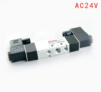 4V230C-08 Double Electronic Control Pneumatic Valve AC24V 5 Ports 3 Positions Solenoid Valve Reversing,Air Valve
4V230C-08 Double Electronic Control Pneumatic Valve AC24V 5 Ports 3 Positions Solenoid Valve Reversing,Air Valve