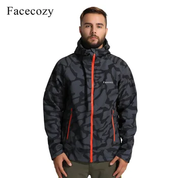Facecozy Men's Autumn Outdoor Hiking Jacket Male Front Zipper Camping Softshell Jacket Breathable Hooded Thermal Fishing Coat
Facecozy Men's Autumn Outdoor Hiking Jacket Male Front Zipper Camping Softshell Jacket Breathable Hooded Thermal Fishing Coat