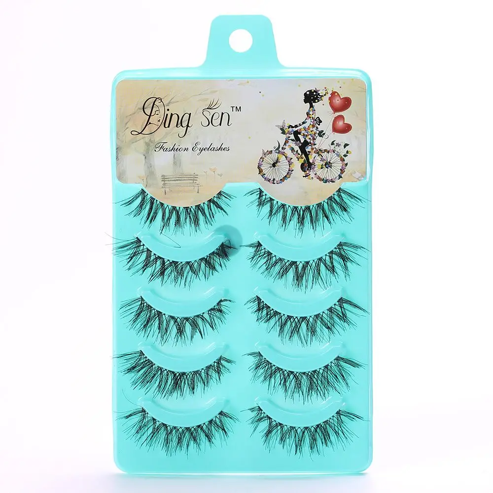 5 Pairs 3D False Eyelashes Messy Cross Thick Natural Fake Eye Lashes Professional Makeup Tips Bigeye Long False Eye Lashes
5 Pairs 3D False Eyelashes Messy Cross Thick Natural Fake Eye Lashes Professional Makeup Tips Bigeye Long False Eye Lashes
