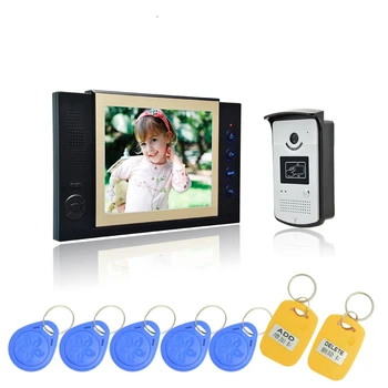 (1 set) Home Intercom system 8inch one to one Doorphone Video intercom Doorbell talkback system Door access RFID card unlock
(1 set) Home Intercom system 8inch one to one Doorphone Video intercom Doorbell talkback system Door access RFID card unlock
