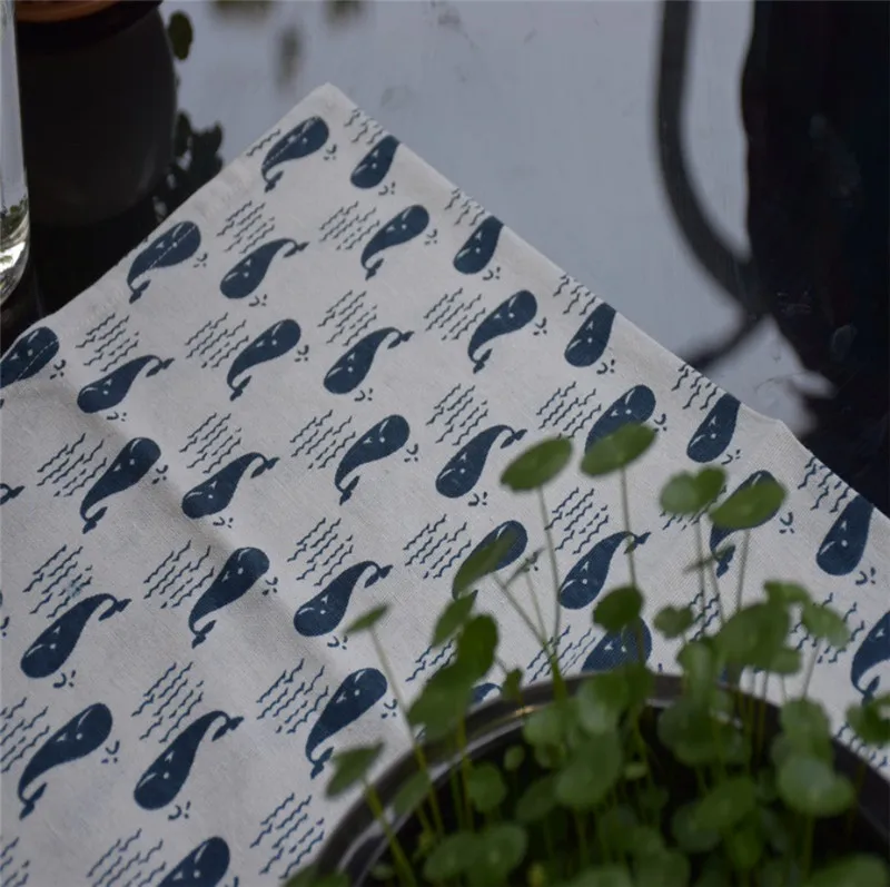 Whale Pattern Tea Towel Reusable Kitchen Textile Tea Cloth Simple Napkins Cotton and Linen Home Use Kitchen Towel 50x70cm NP31
Whale Pattern Tea Towel Reusable Kitchen Textile Tea Cloth Simple Napkins Cotton and Linen Home Use Kitchen Towel 50x70cm NP31