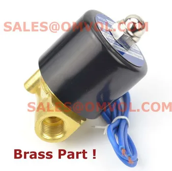 BRASS PART Copper Wire Electric Solenoid Valve Water Air N/C 1/4" DC12V/24V AC110V 220V,Quality upgrade !
BRASS PART Copper Wire Electric Solenoid Valve Water Air N/C 1/4" DC12V/24V AC110V 220V,Quality upgrade !