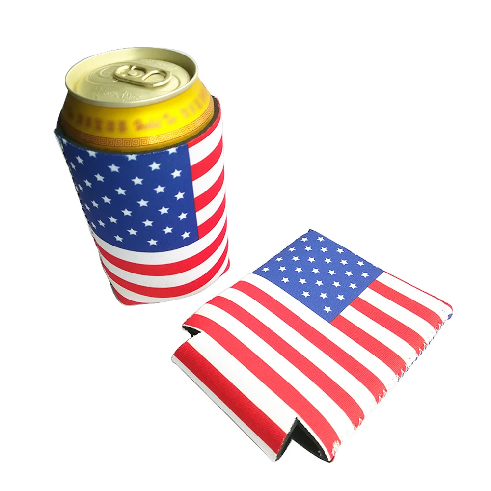 Funny Can Cooler Holder USA Star Flag Pattern Cans Decorations Supplies Beer Beverage Drink Bottle Sleeve Cover Party Favors
Funny Can Cooler Holder USA Star Flag Pattern Cans Decorations Supplies Beer Beverage Drink Bottle Sleeve Cover Party Favors