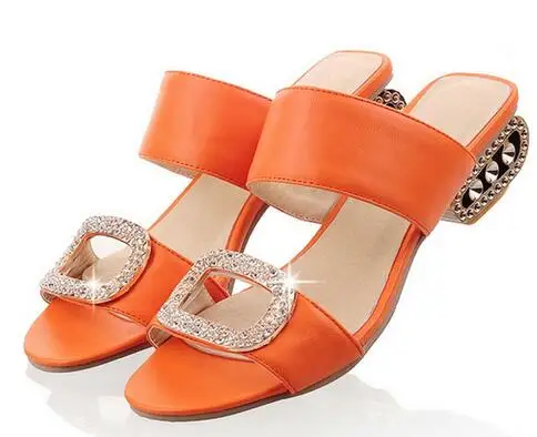 Fashion Summer Shoes Thick Heels Flip Flops Gladiator Platform Sandals Rhinestone Slides Slippers Size 35-42
Fashion Summer Shoes Thick Heels Flip Flops Gladiator Platform Sandals Rhinestone Slides Slippers Size 35-42