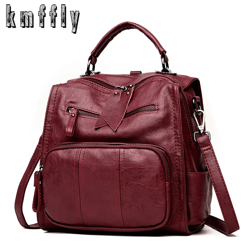 Multifunction Locomotive Backpack Leisure Women Backpack New Leather Backpacks School Shoulder Bags for Teenage Girls Travel bag
Multifunction Locomotive Backpack Leisure Women Backpack New Leather Backpacks School Shoulder Bags for Teenage Girls Travel bag
