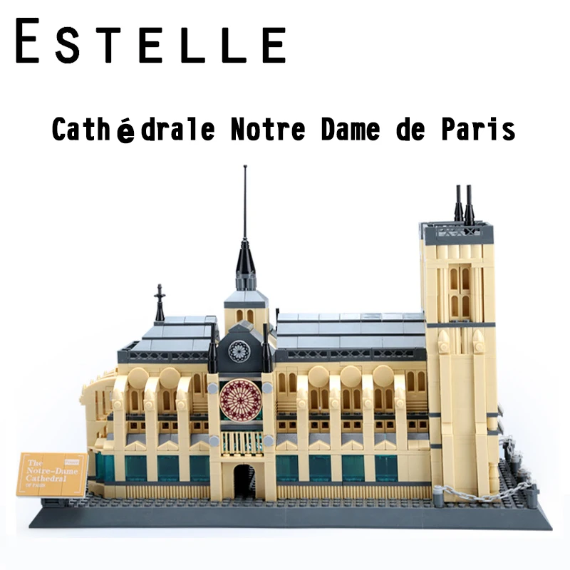 Notre Dame de Paris Classic Architecture Model Building Blocks For Children Collection Toys Compatible Legoing City Bricks Gifts
Notre Dame de Paris Classic Architecture Model Building Blocks For Children Collection Toys Compatible Legoing City Bricks Gifts