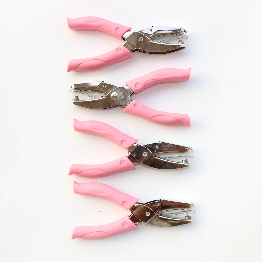 Fine high quality medium office school hand hole punches stationery,5 kinds of holes shape,perfect for craft or binder notebok
Fine high quality medium office school hand hole punches stationery,5 kinds of holes shape,perfect for craft or binder notebok