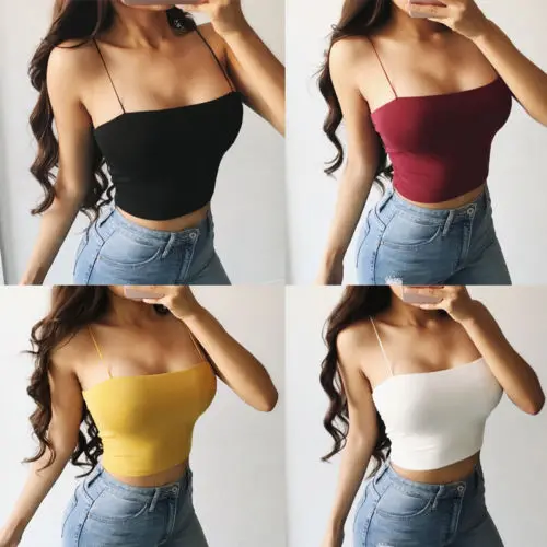 2018 Sexy Women Top Sleeveless Blouse Tank Tops Summer Vest Top Cotton Crop T-Shirt
2018 Sexy Women Top Sleeveless Blouse Tank Tops Summer Vest Top Cotton Crop T-Shirt