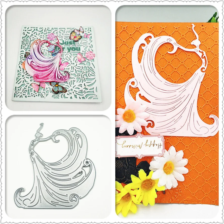 AZSG Elegant Dancer/Fairy Cutting Dies For DIY Scrapbooking Dies Decoretive Embossing DIY Decoative Cards Die Cutter
AZSG Elegant Dancer/Fairy Cutting Dies For DIY Scrapbooking Dies Decoretive Embossing DIY Decoative Cards Die Cutter