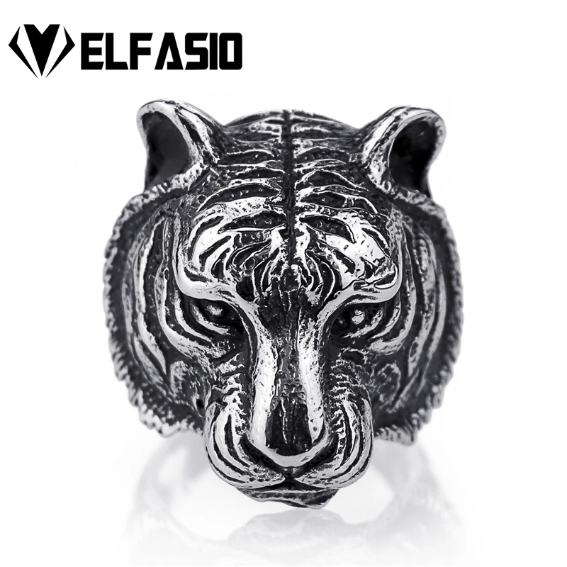 Men's 316L Stainless Steel Ring Tiger Silver Tone Biker Jewelry US size 8, 9 , 10, 11, 12, 13
Men's 316L Stainless Steel Ring Tiger Silver Tone Biker Jewelry US size 8, 9 , 10, 11, 12, 13