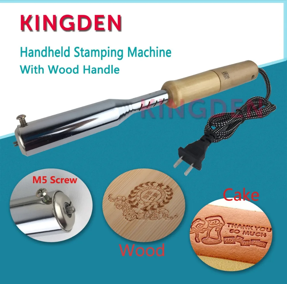 KINDEN 150-200W Electrical Soldering Iron Wood Handle Branding Machine LOGO Embossing Tool Meat Cake Peel Paper Printing Stamper
KINDEN 150-200W Electrical Soldering Iron Wood Handle Branding Machine LOGO Embossing Tool Meat Cake Peel Paper Printing Stamper