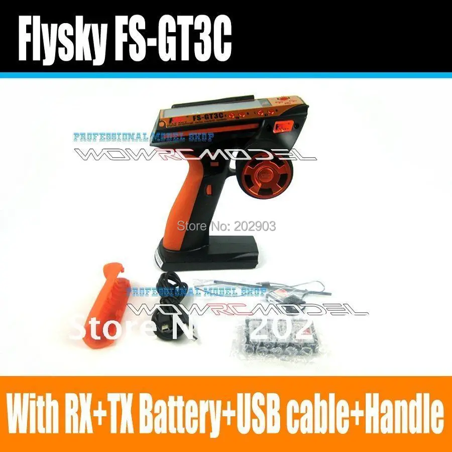 Flysky Newest FS-GT3C GT3C 2.4G 3CH Gun RC Controller /w receiver , TX battery, USB cable, handle --Upgraded FS-GT3B GT3B
Flysky Newest FS-GT3C GT3C 2.4G 3CH Gun RC Controller /w receiver , TX battery, USB cable, handle --Upgraded FS-GT3B GT3B