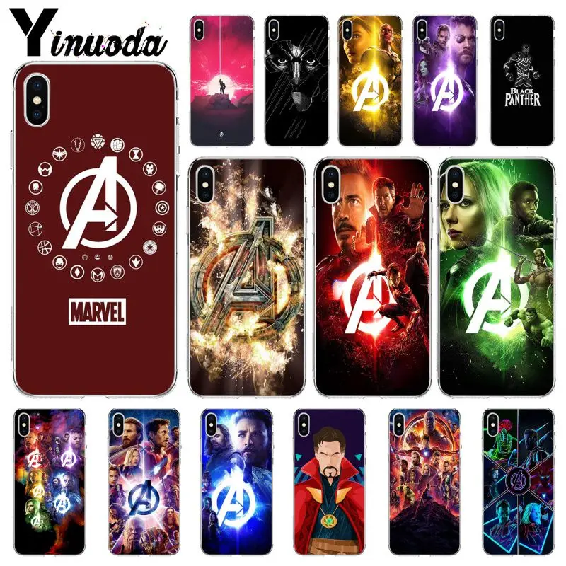 Yinuoda The Marvel Avengers Infinity War Coque Shell Phone Case for Apple iPhone 8 7 6 6S Plus X XS MAX 5 5S SE XR Cover
Yinuoda The Marvel Avengers Infinity War Coque Shell Phone Case for Apple iPhone 8 7 6 6S Plus X XS MAX 5 5S SE XR Cover