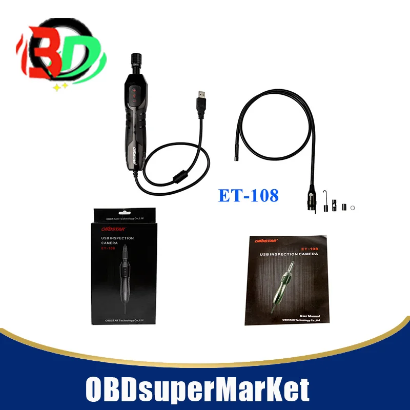 OBDSTAR ET-108 ET108 USB Inspection Camera working with OBDSTAR X300 DP and OBDSTAR DP Pad ET108
OBDSTAR ET-108 ET108 USB Inspection Camera working with OBDSTAR X300 DP and OBDSTAR DP Pad ET108