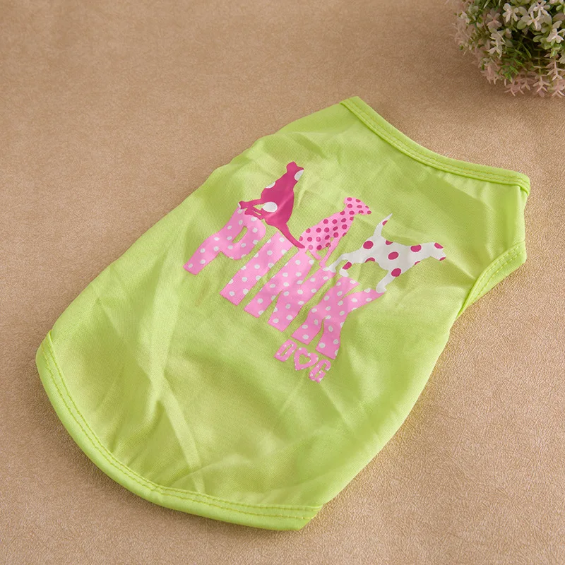 Image Bajila Cheap Dog Clothes for Small Dog Vest T shirt Summer Clothing for Dogs Pet T shirt Puppy Costume