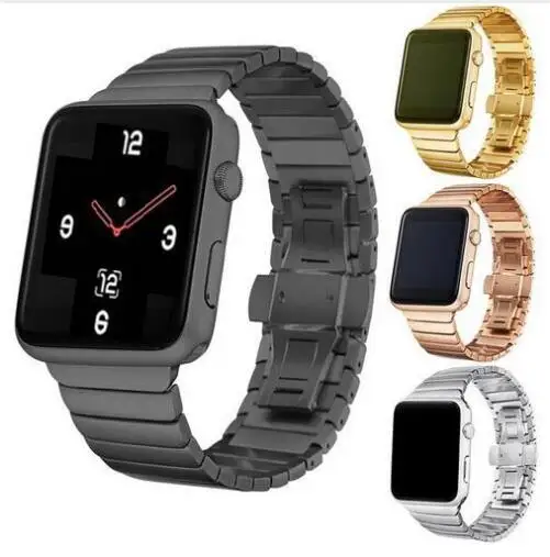 Series 4 3 2 1 Link Bracelet 42mm 38mm 40mm 44mm strap for iwatch For Apple watch band stainless steel butterfly loop
Series 4 3 2 1 Link Bracelet 42mm 38mm 40mm 44mm strap for iwatch For Apple watch band stainless steel butterfly loop