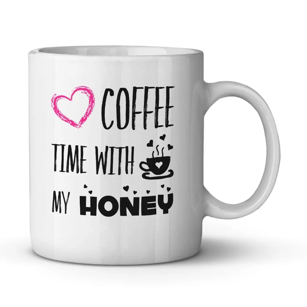 Love Coffee Time With My Honey керамическая кофейная кружка Забавный подарок для нее милый подарок на День святого Валентина для него уникальное Рождество
Love Coffee Time With My Honey керамическая кофейная кружка Забавный подарок для нее милый подарок на День святого Валентина для него уникальное Рождество
