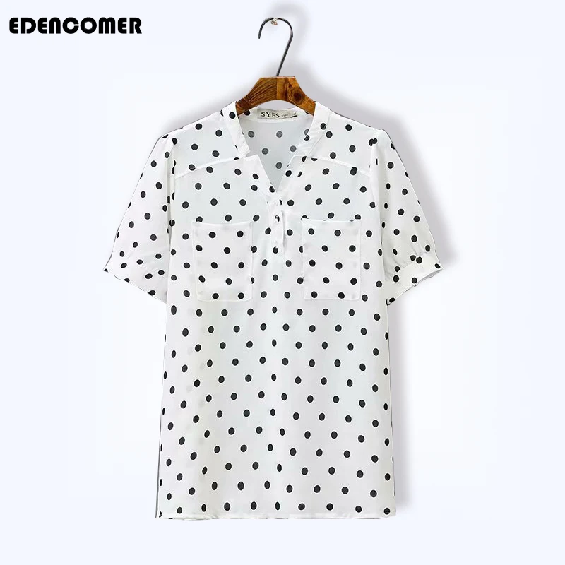 Big Size Women's Clothing 2019 Summer New Chiffon Printing Casual Top Plus Size White Shirts Short Sleeve Blouses Office Lady
Big Size Women's Clothing 2019 Summer New Chiffon Printing Casual Top Plus Size White Shirts Short Sleeve Blouses Office Lady