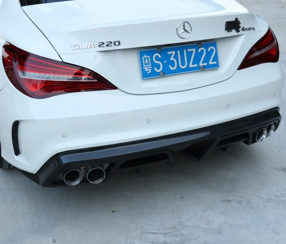 JINGHANG Carbon Fiber Rear Bumper Lip, Auto Car Diffuser Fits For 13-18 Mercedes-Benz CLA 45 W117 C117 CLA 200 250 260 2013-2018
JINGHANG Carbon Fiber Rear Bumper Lip, Auto Car Diffuser Fits For 13-18 Mercedes-Benz CLA 45 W117 C117 CLA 200 250 260 2013-2018