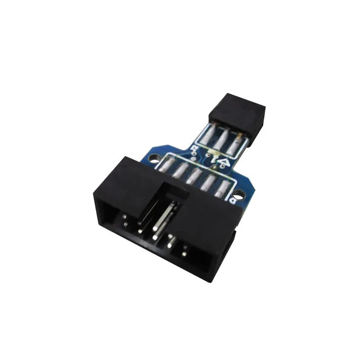 10PCS/lot 10 Pin to 6 Pin Adapter Board for AVRISP MKII USBASP STK500 High Quality
10PCS/lot 10 Pin to 6 Pin Adapter Board for AVRISP MKII USBASP STK500 High Quality