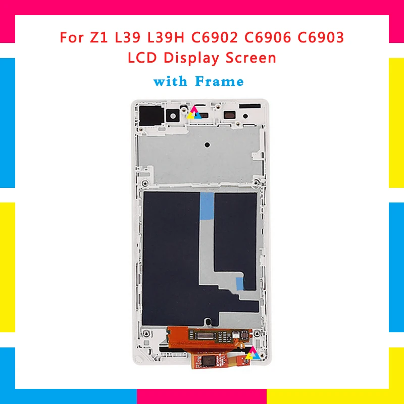 5pcs LCD Display Screen With Touch Screen Digitizer Assembly For Sony Xperia Z1 L39H C6902 C6903 Replacement
5pcs LCD Display Screen With Touch Screen Digitizer Assembly For Sony Xperia Z1 L39H C6902 C6903 Replacement