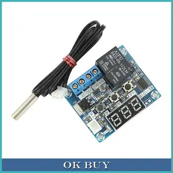 DC 12V -40~120 Celsius Digital Thermostat LED Display Temperature Switch Controller with Probe
DC 12V -40~120 Celsius Digital Thermostat LED Display Temperature Switch Controller with Probe