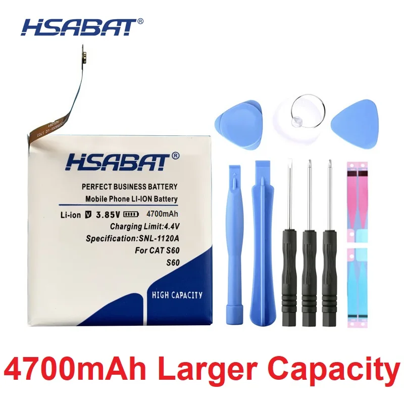 HSABAT 0 Cycle 4700mAh Battery APP-12F-F57571-CGX-111 for Caterpillar CAT S60 High Quality Batteries
HSABAT 0 Cycle 4700mAh Battery APP-12F-F57571-CGX-111 for Caterpillar CAT S60 High Quality Batteries