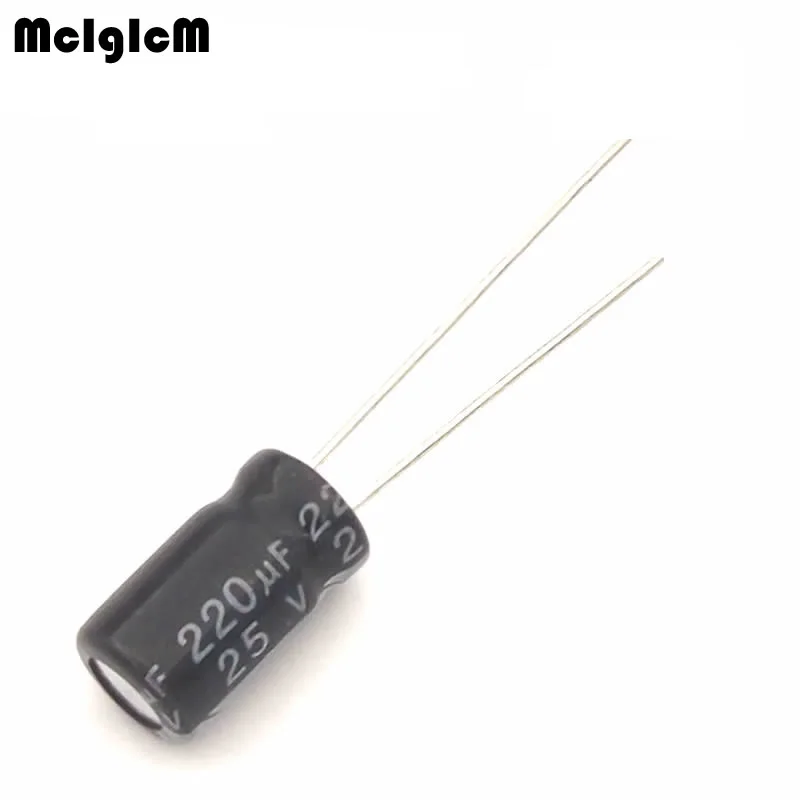 MCIGICM 1000pcs Aluminum electrolytic capacitor 220uF 25V 6*12 Electrolytic capacitor
MCIGICM 1000pcs Aluminum electrolytic capacitor 220uF 25V 6*12 Electrolytic capacitor