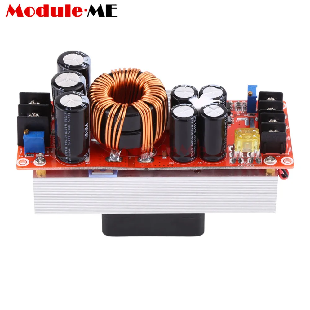 1500W 30A Step Up Module DC-DC Power Boost Converter Constant Power Supply Module 10V-60V to 12V-90V LED Boost Module with Fan
1500W 30A Step Up Module DC-DC Power Boost Converter Constant Power Supply Module 10V-60V to 12V-90V LED Boost Module with Fan