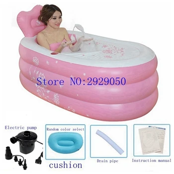 Size 130 * 80 * 48cm with pump thickened adult inflatable bathtub, folding bathtub, portable bathtub, adult tub
Size 130 * 80 * 48cm with pump thickened adult inflatable bathtub, folding bathtub, portable bathtub, adult tub