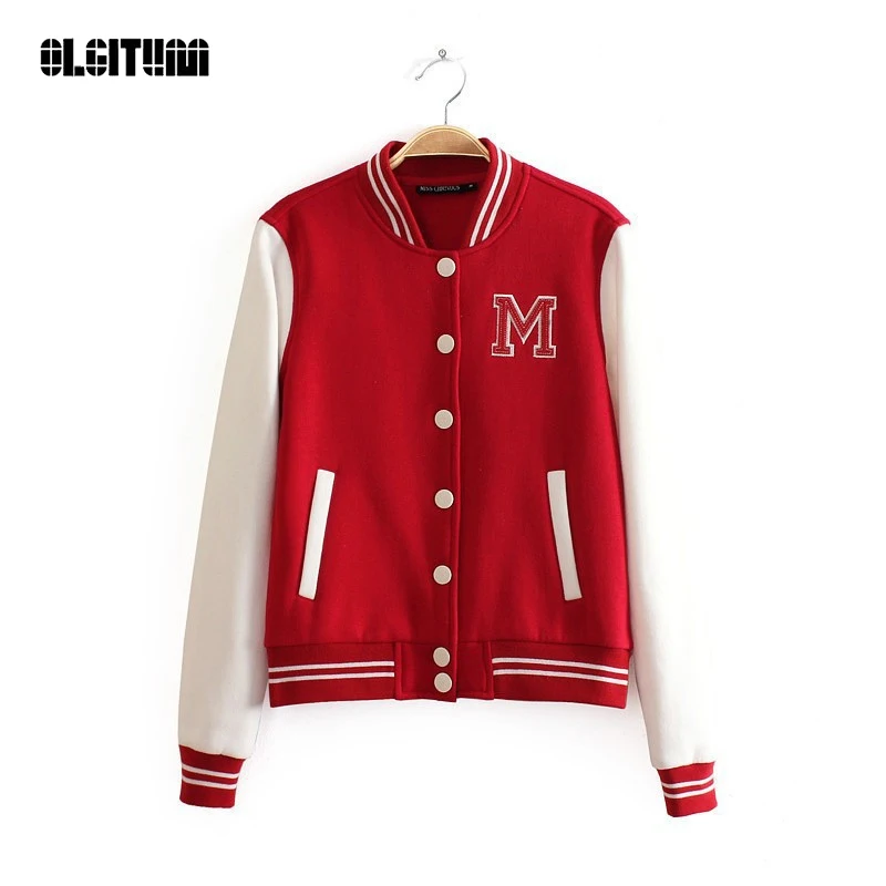 Autumn Winter Jacket 2019 NEW Fashion Coat Baseball Jacket Outerwear Women Fashion Bomber Jackets College Varsity Coats JK249
Autumn Winter Jacket 2019 NEW Fashion Coat Baseball Jacket Outerwear Women Fashion Bomber Jackets College Varsity Coats JK249