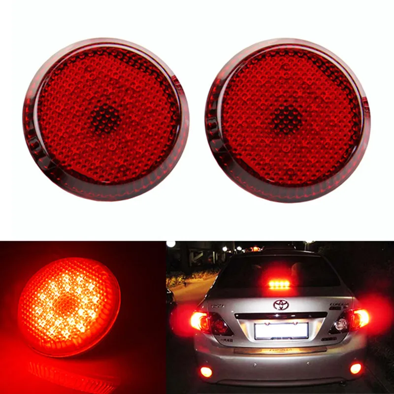 2Pcs DC 12V Auto LED Light For Toyota Scion xB iQ Red Lens Bumper Reflector 12V 21 SMD 1210 LED Tail Brake Stop Light Corolla
2Pcs DC 12V Auto LED Light For Toyota Scion xB iQ Red Lens Bumper Reflector 12V 21 SMD 1210 LED Tail Brake Stop Light Corolla