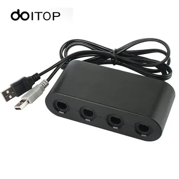 DOITOP 4 Ports USB Converter For N-Gamecube Game Consoles To WiiU Replacement Adapter For Nintendo GC Game Controller To Wii-U
DOITOP 4 Ports USB Converter For N-Gamecube Game Consoles To WiiU Replacement Adapter For Nintendo GC Game Controller To Wii-U